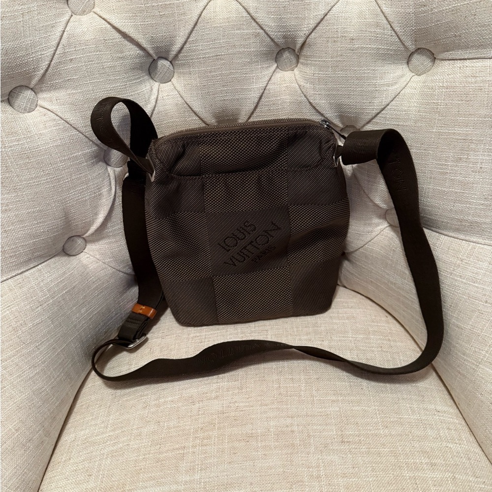 Louis Vuitton Brown Damier Petit crossbody Bag